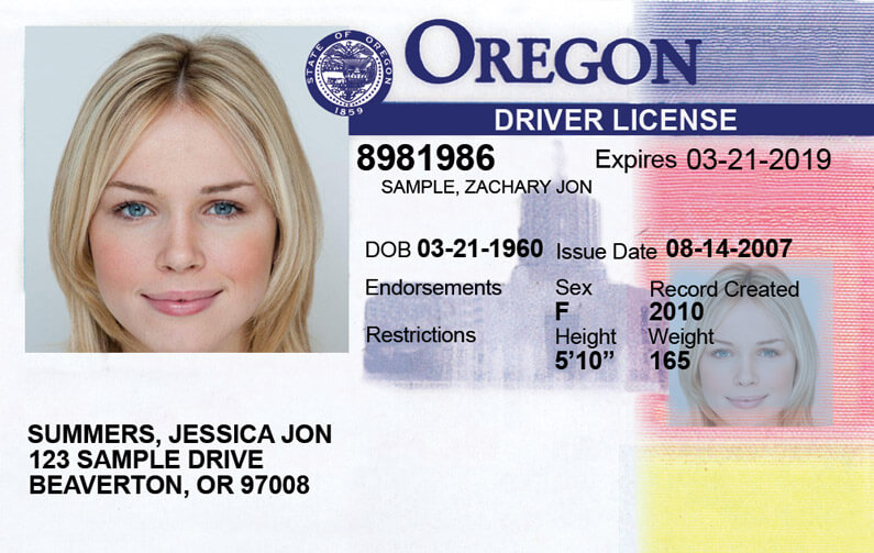 Oregon Driver S License Application And Renewal 2020