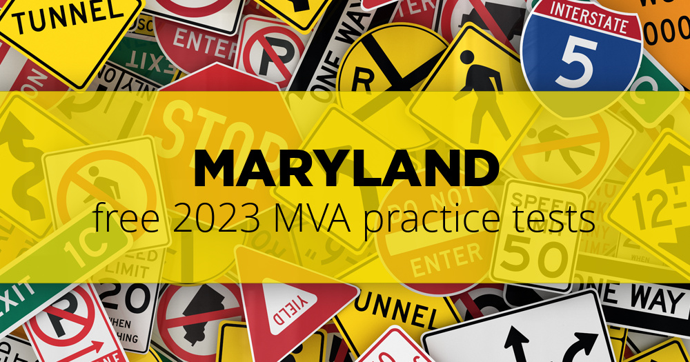 Free Md Permit Practice Test In Spanish 2021 Road Signs