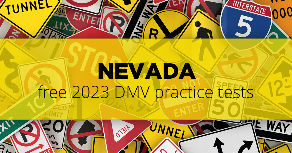 Free Nevada Nv Dmv Practice Tests Updated For 2021