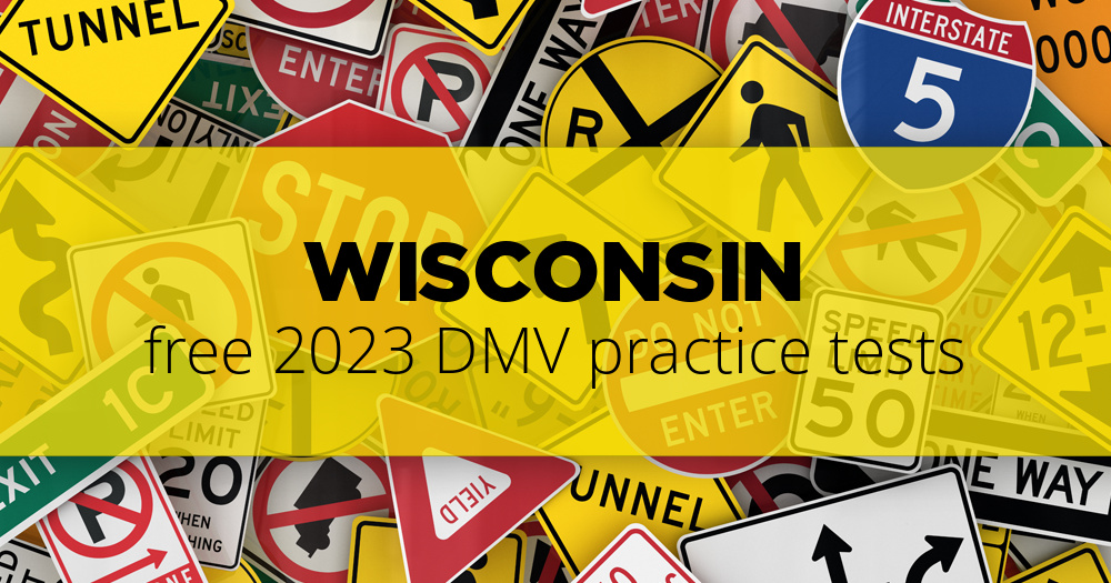 FREE DMV Written Test Prep for Wisconsin – Updated for 2022 | WI