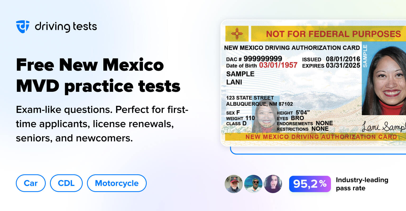 New Mexico MVD: Preparing for Your Driver's License Test