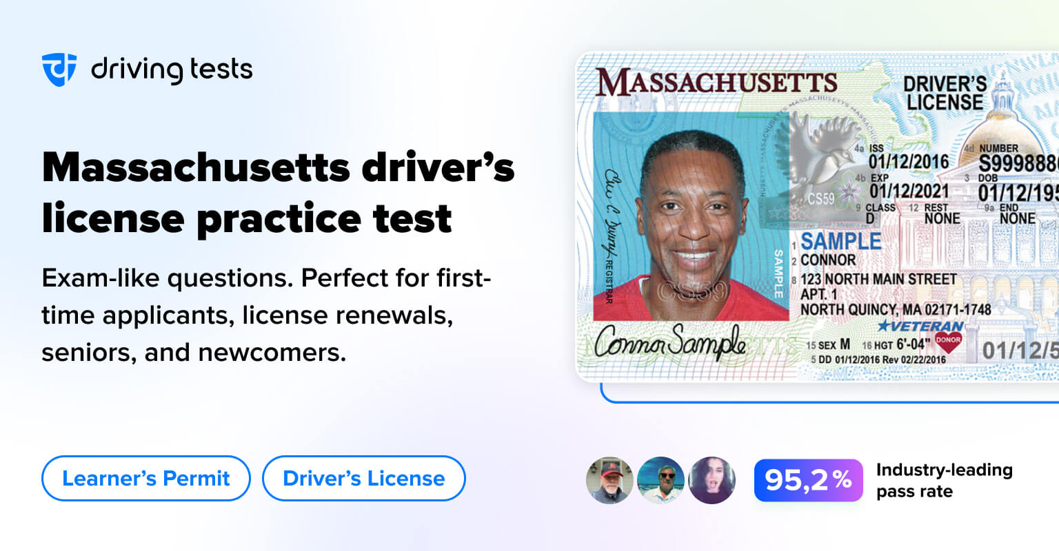 FREE MA Permit Test Practice, Massachusetts