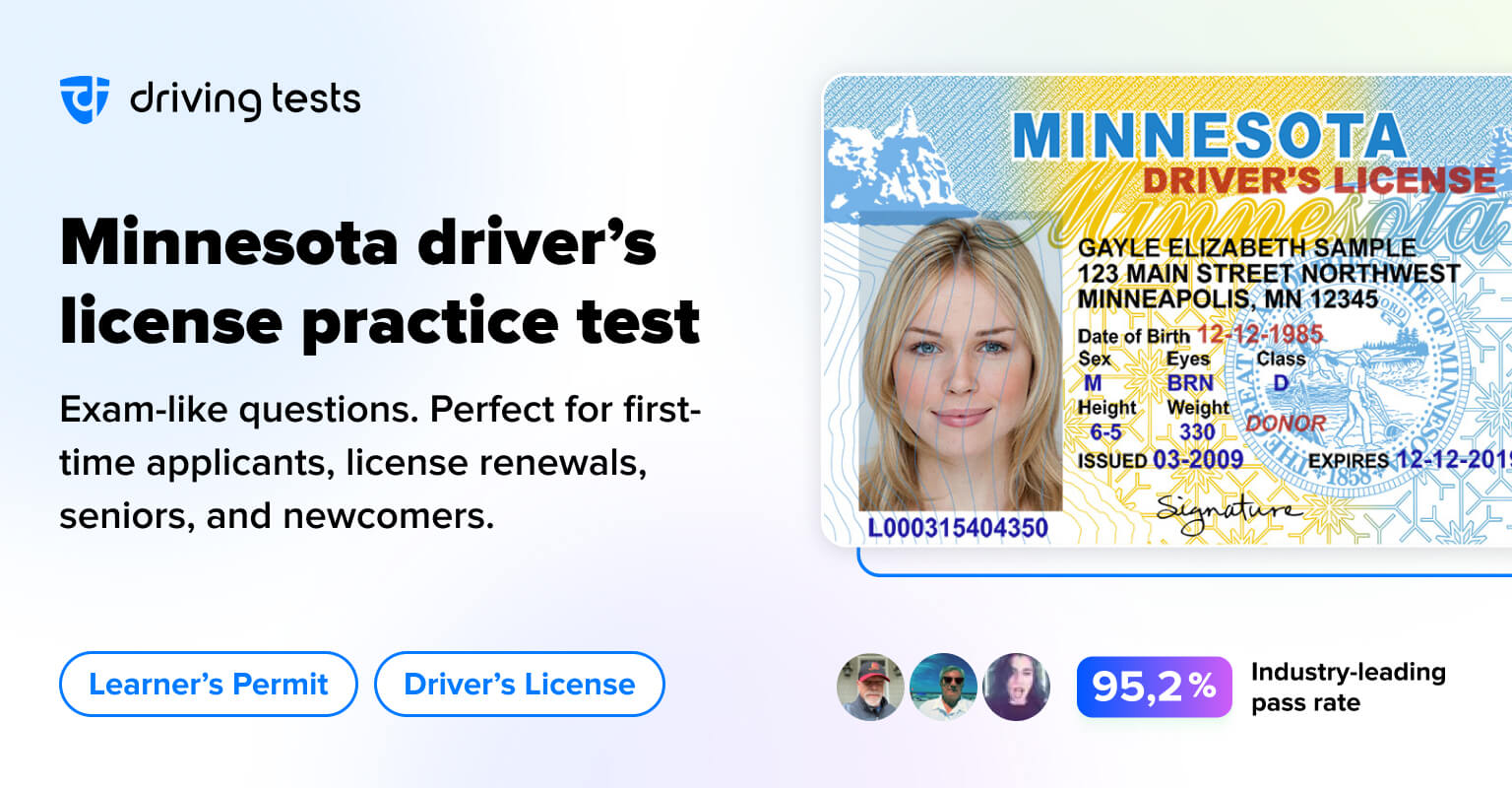 FREE Minnesota DVS Permit Practice Test (MN) 2024