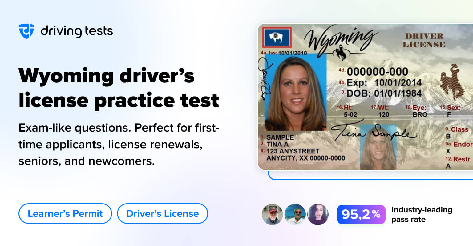 FREE 2024 Wyoming DOT Practice Test WY