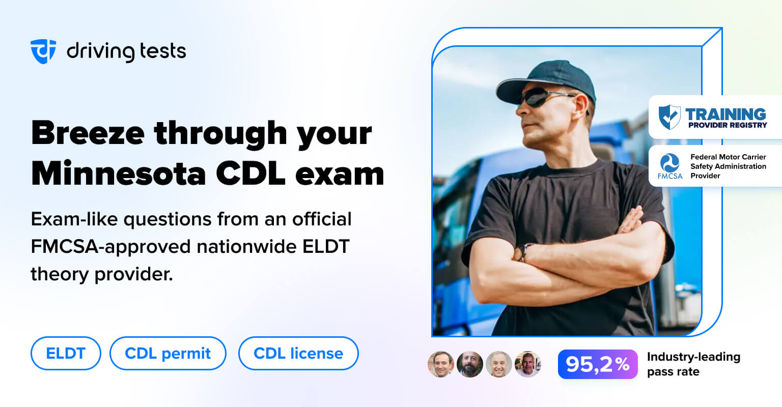 cdl practice test mn