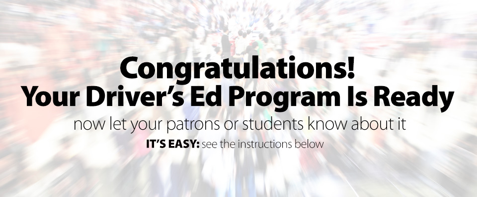 Educational License: Promotional Materials