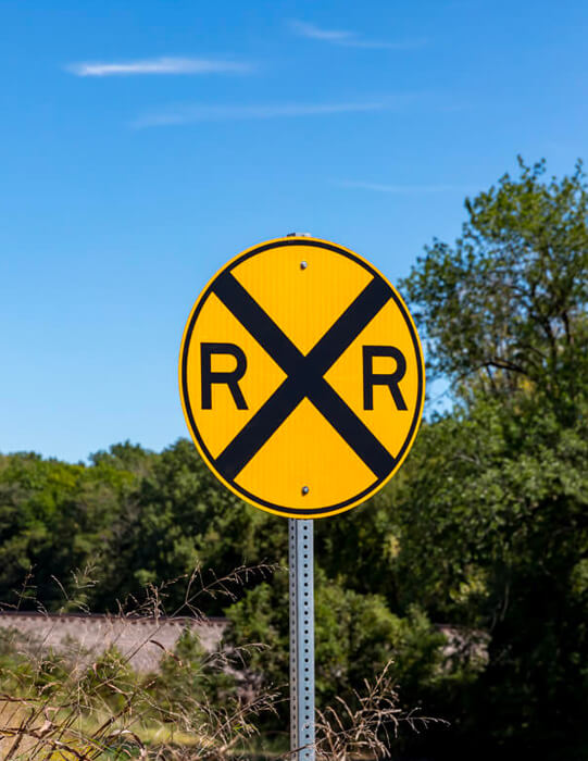 USED STREET SIGN SCHOOL CROSSING YELLOW/GREEN w/BLACK DETAILS