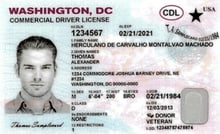 DC commercial driver's license