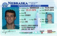 NE DMV driver's license