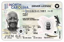 NC DMV driver's license