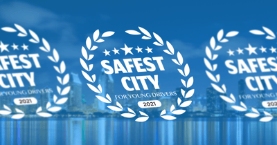 America's Safest City for Young Drivers Award 2021