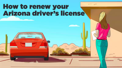 Arizona Driver's License Renewal [2026] - MVD Guide