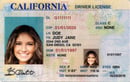CA DMV driver's license