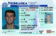NE DMV driver's license