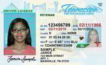 TN DMV driver's license