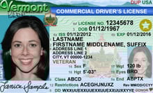 VT commercial driver's license