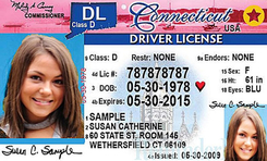 CT DMV driver's license