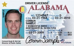 AL DMV driver's license