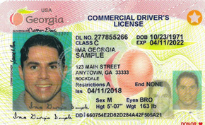 GA commercial driver's license