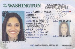 WA commercial driver's license