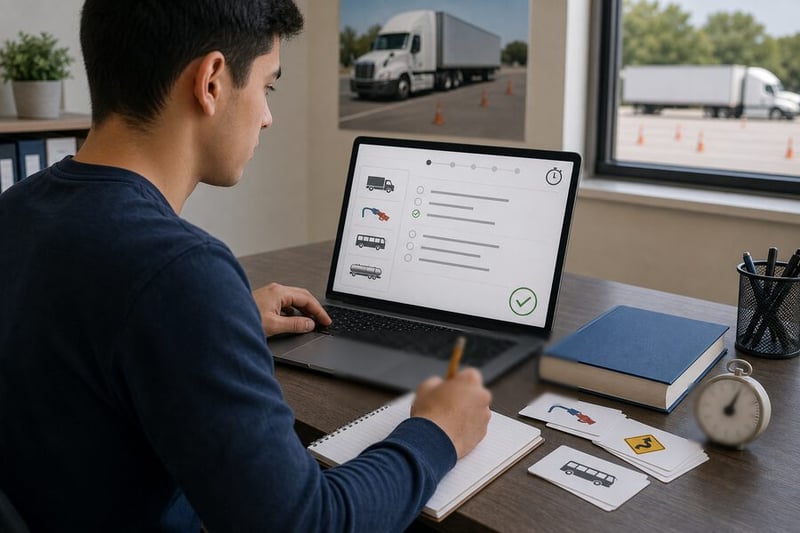 CDL Practice Tests: The Key to Confidence on Exam Day