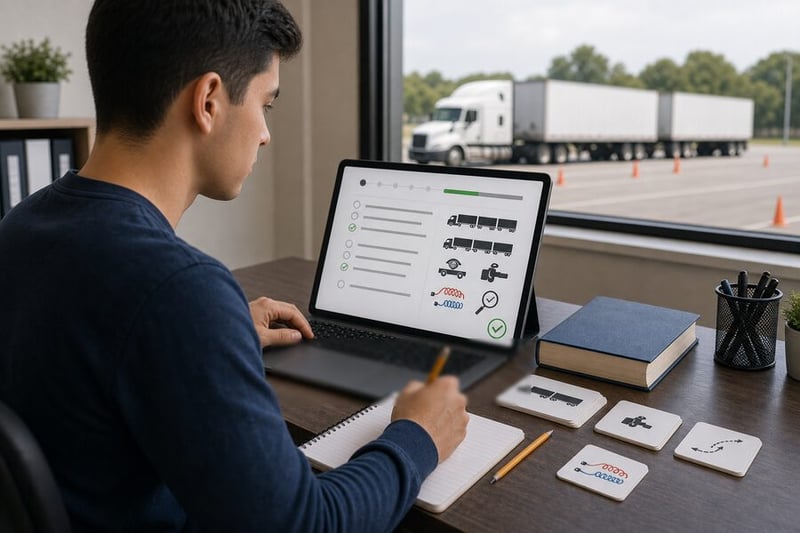 How to Pass the CDL Doubles/Triples Written Test: A Complete Guide