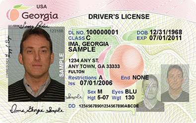 GA DDS driver's license