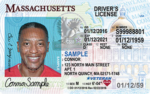 MA RMV driver's license