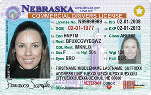 NE commercial driver's license