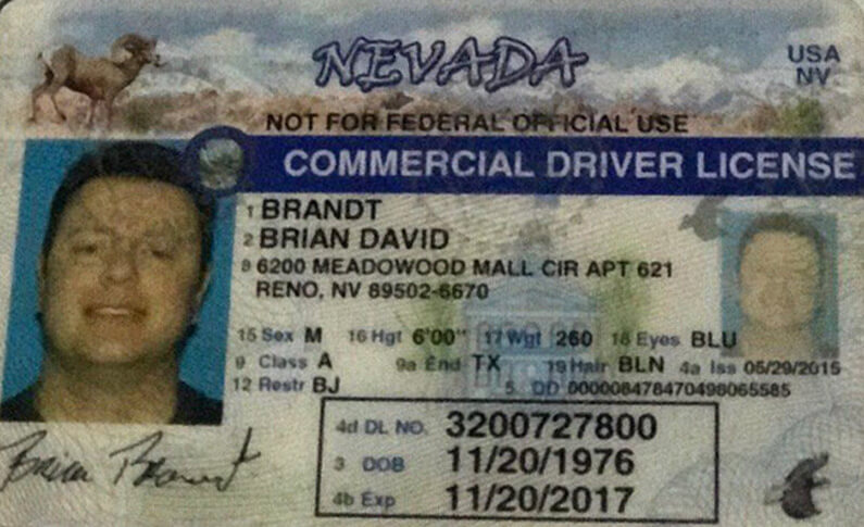 New driver's licenses to be issued in Nevada