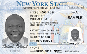 NY commercial driver's license