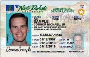 ND commercial driver's license