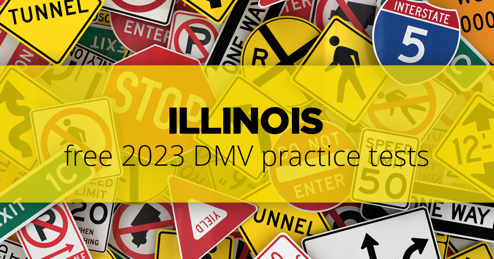 FREE Illinois DMV Road Signs Permit Practice Test 2021 | IL