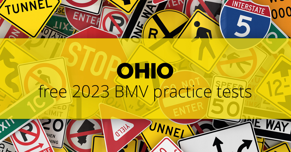 FREE Ohio BMV Permit Practice Test (OH) 2022