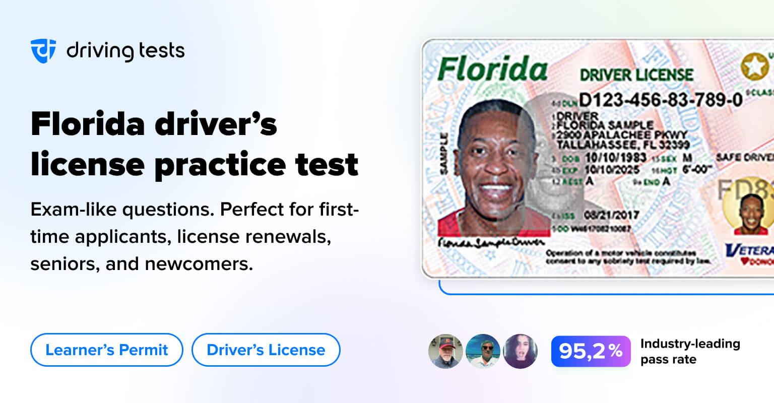 florida drivers license test lookup