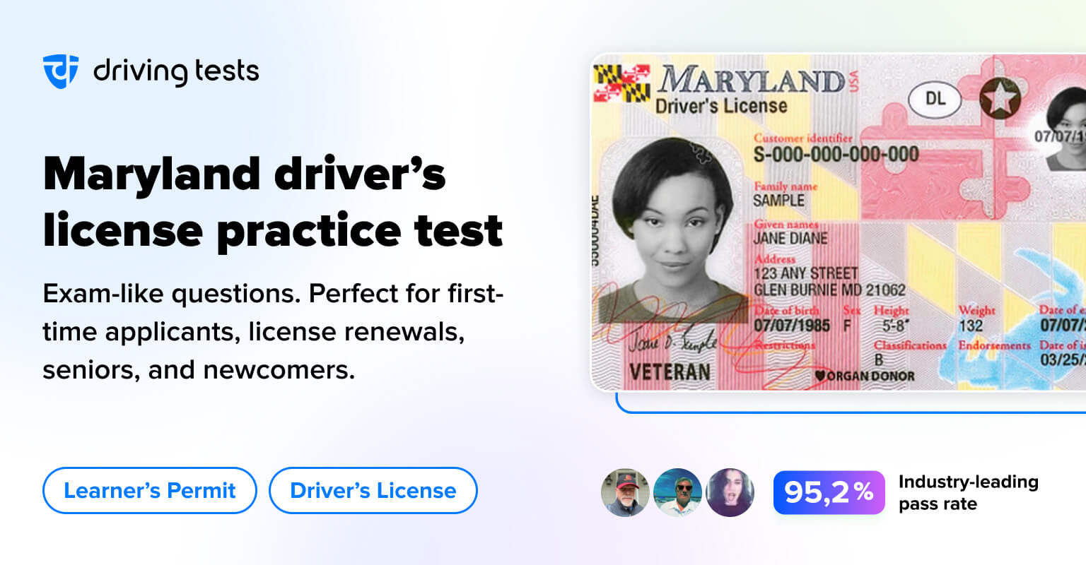 driver improvement practice test maryland