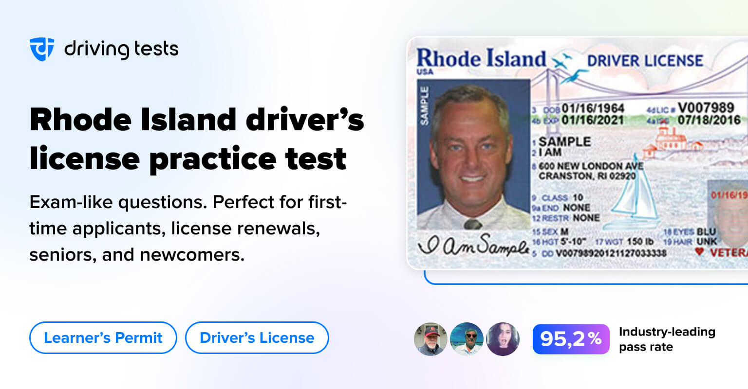 Free Rhode Island Dmv Practice Test 2024 Ri