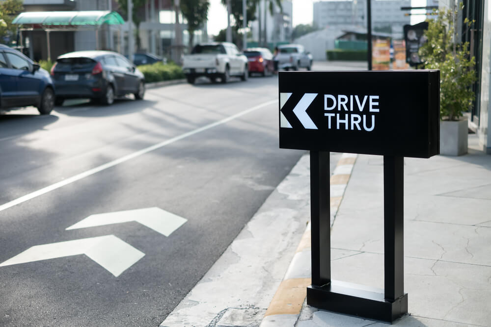 marked drive-thru