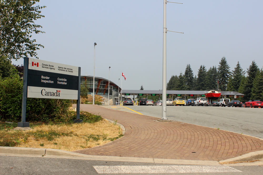 canadian border