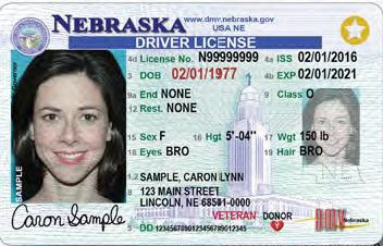 driver's license in Nebraska