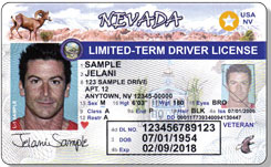 driver's license in Nevada