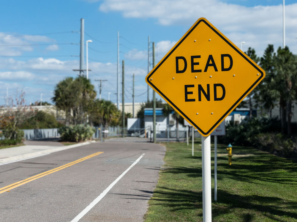 dead end road signs