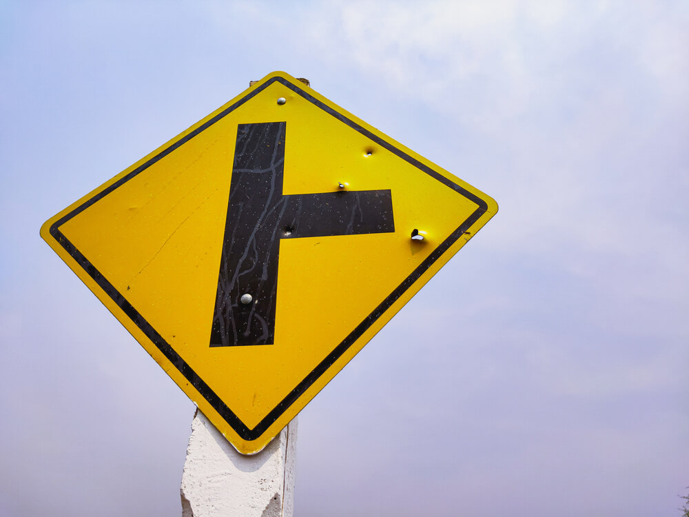 What Does Yellow And Black Road Sign Mean