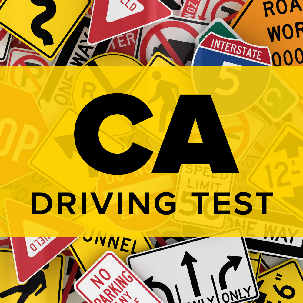 sample driving test california