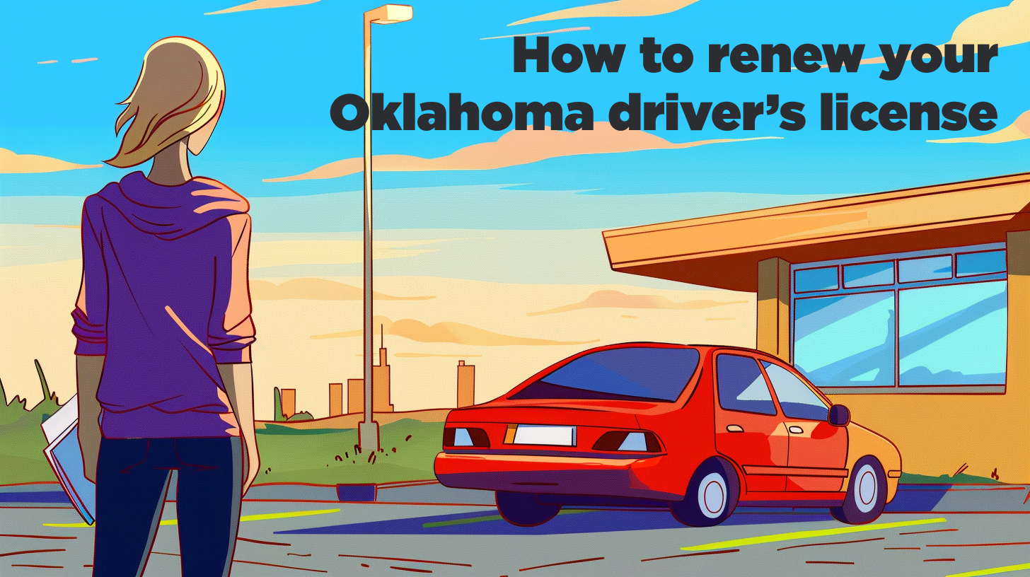 How to renew an oklahoma driver s license 2024 driving tests
