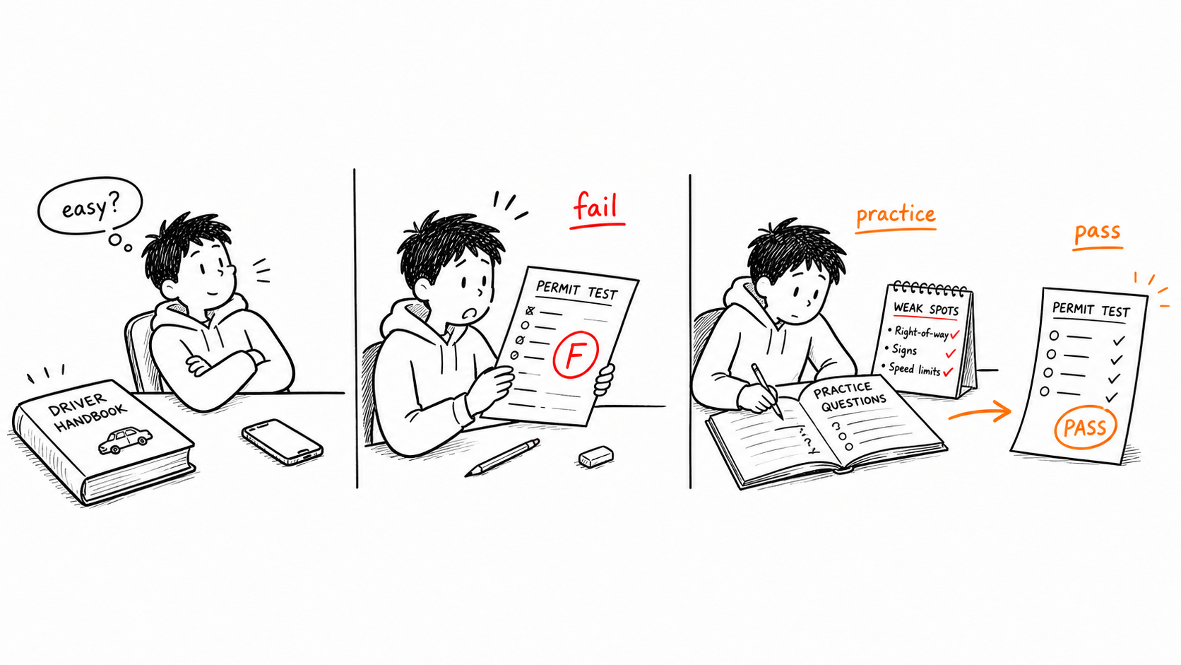 Is permit test hard?